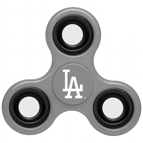 MLB Los Angeles Dodgers 3 Way Fidget Spinner G35 - Gray